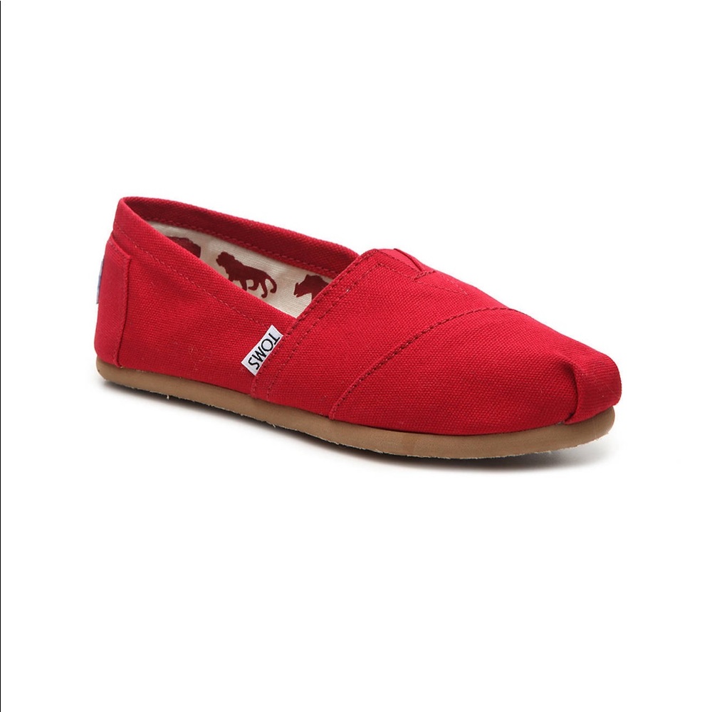 Red Toms shoes